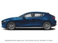 2025 Mazda Mazda3 Sport GX Auto FWD Deep Crystal Blue Mica  Shot 3