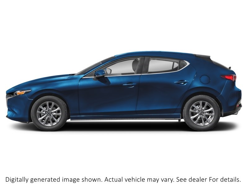 2025 Mazda Mazda3 Sport GX Auto FWD Deep Crystal Blue Mica  Shot 5