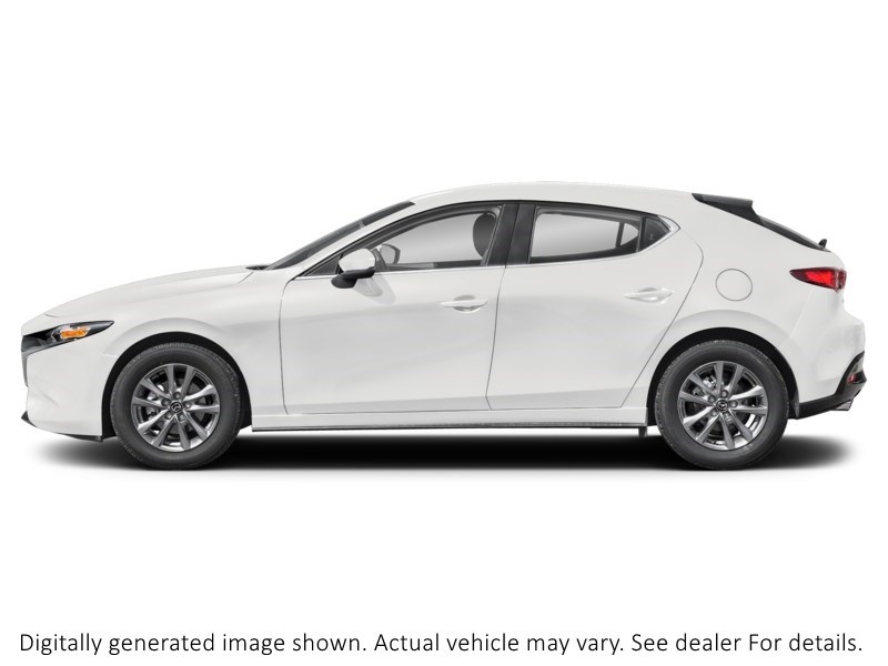 2025 Mazda Mazda3 Sport GX Auto FWD Snowflake White Pearl  Shot 5