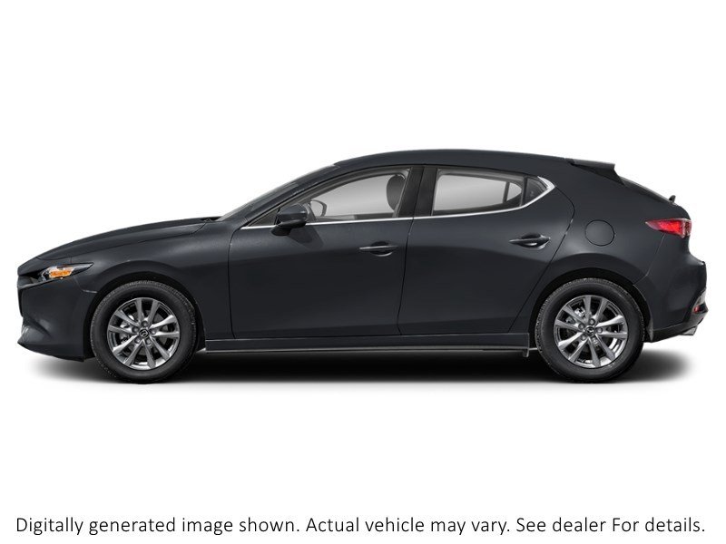2026 Mazda Mazda3 Sport GX Auto FWD Jet Black Mica  Shot 3