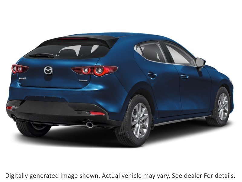 2026 Mazda Mazda3 Sport GX Auto FWD Deep Crystal Blue Mica  Shot 2