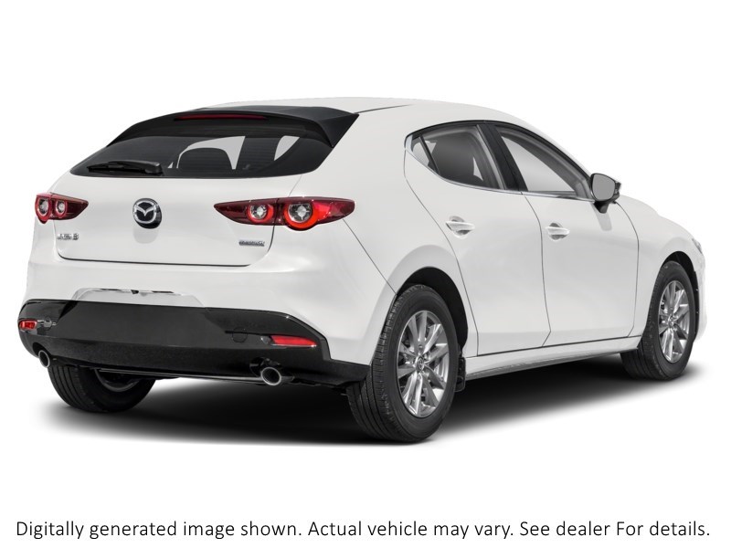 2025 Mazda Mazda3 Sport GX Auto FWD Snowflake White Pearl  Shot 2