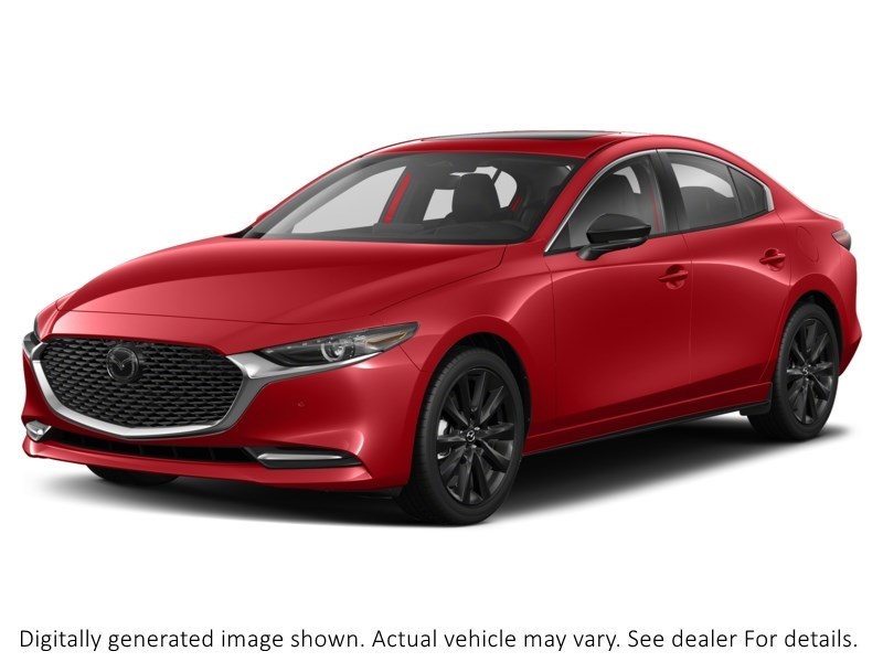 2024 Mazda Mazda3 GT w/Turbo Auto i-ACTIV AWD Soul Red Crystal Metallic  Shot 3
