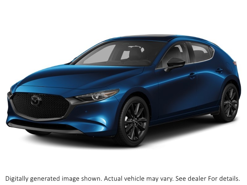 2025 Mazda Mazda3 Sport GT W/Turbo Auto I-Activ AWD Deep Crystal Blue Mica  Shot 3
