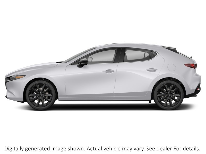 2024 Mazda Mazda3 Sport GT w/Turbo Auto i-ACTIV AWD Snowflake White Pearl  Shot 2