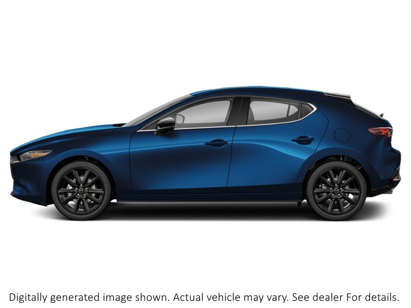 2025 Mazda Mazda3 Sport GT W/Turbo Auto I-Activ AWD Deep Crystal Blue Mica  Shot 4