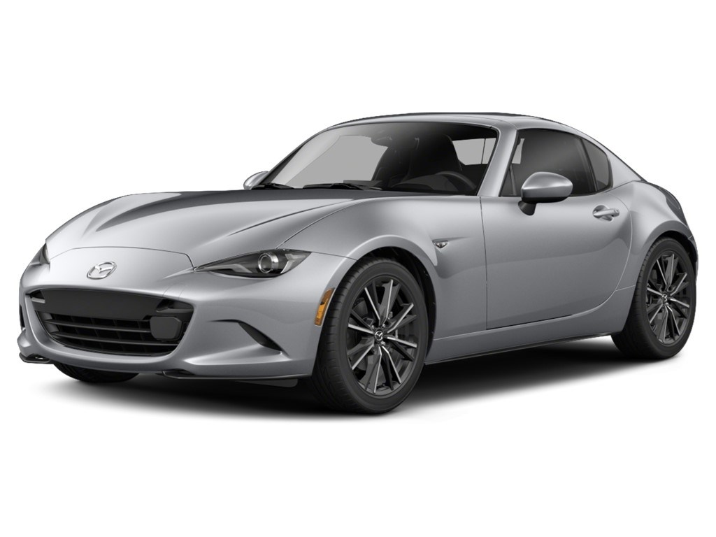 Gray (Aero Grey Metallic) 2026 Mazda MX-5 Miata Convertible Manual