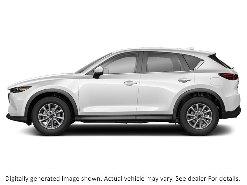 2025 Mazda CX-5 GS AWD Rhodium White Metallic  Shot 4