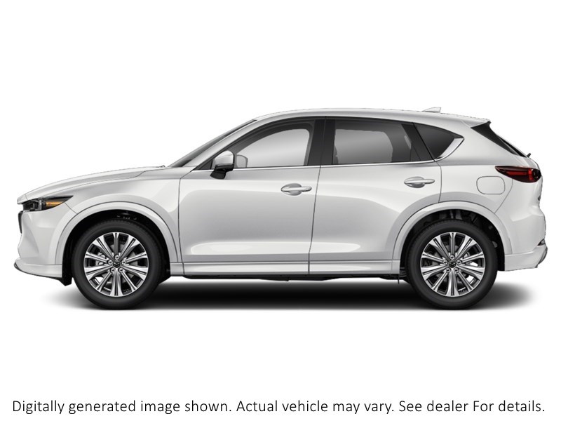 2025 Mazda CX-5 Signature AWD Rhodium White Metallic  Shot 3
