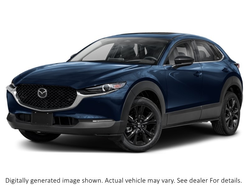 2026 Mazda Cx-30 GT W/Turbo AWD Deep Crystal Blue Mica  Shot 4