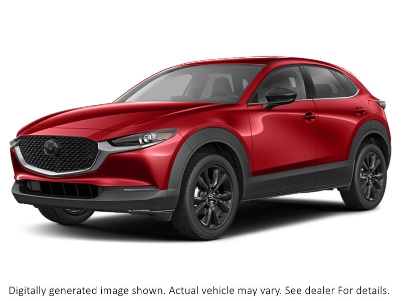 2025 Mazda CX-30 GT w/Turbo AWD Soul Red Crystal Metallic  Shot 4