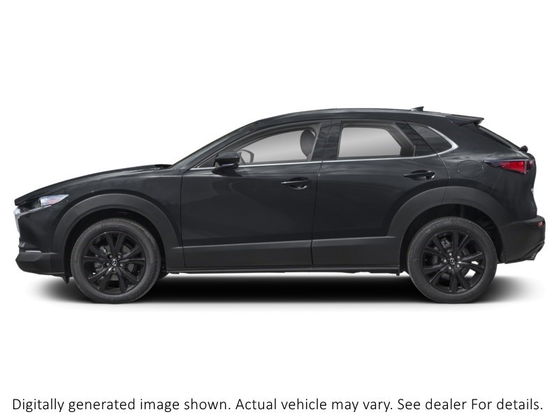 2025 Mazda CX-30 GT w/Turbo AWD Jet Black Mica  Shot 3