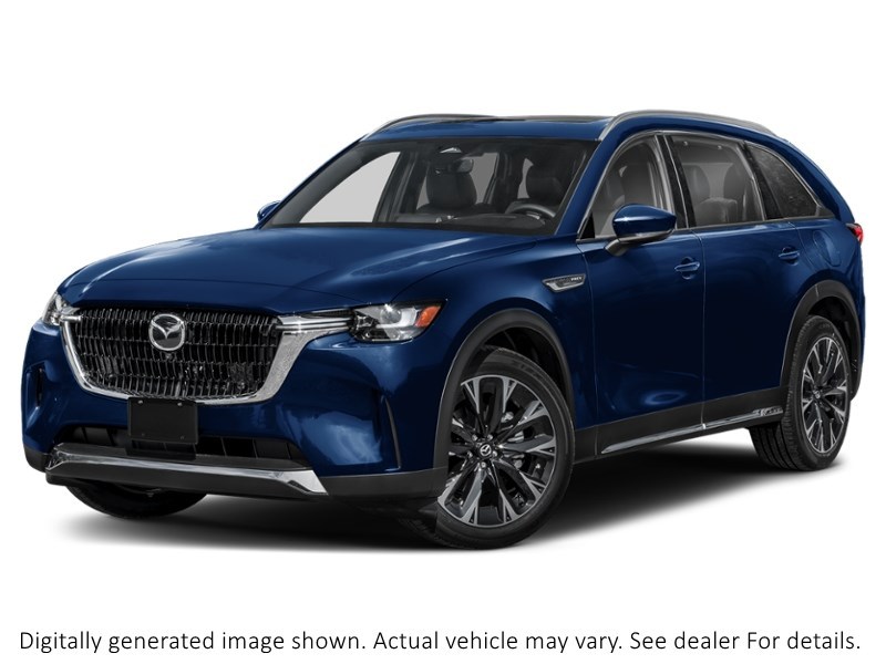 2026 Mazda Cx-90 Phev GT AWD Deep Crystal Blue Mica  Shot 4