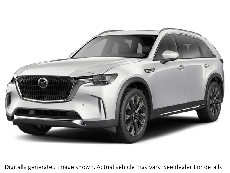 2025 Mazda CX-90 PHEV GT AWD Rhodium White Metallic  Shot 4