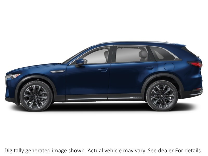 2025 Mazda CX-90 PHEV GT AWD Deep Crystal Blue Mica  Shot 3