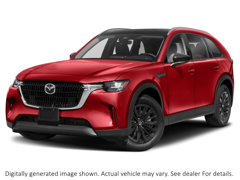 2025 Mazda CX-90 MHEV GS-L AWD Soul Red Crystal Metallic  Shot 4