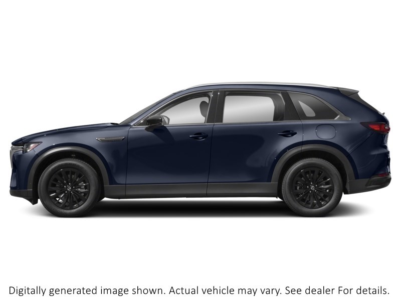 2025 Mazda CX-90 MHEV GS-L AWD Deep Crystal Blue Mica  Shot 3