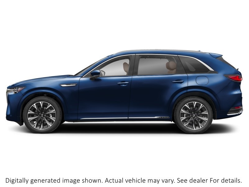 2026 Mazda Cx-90 Mhev Signature AWD Deep Crystal Blue Mica  Shot 5