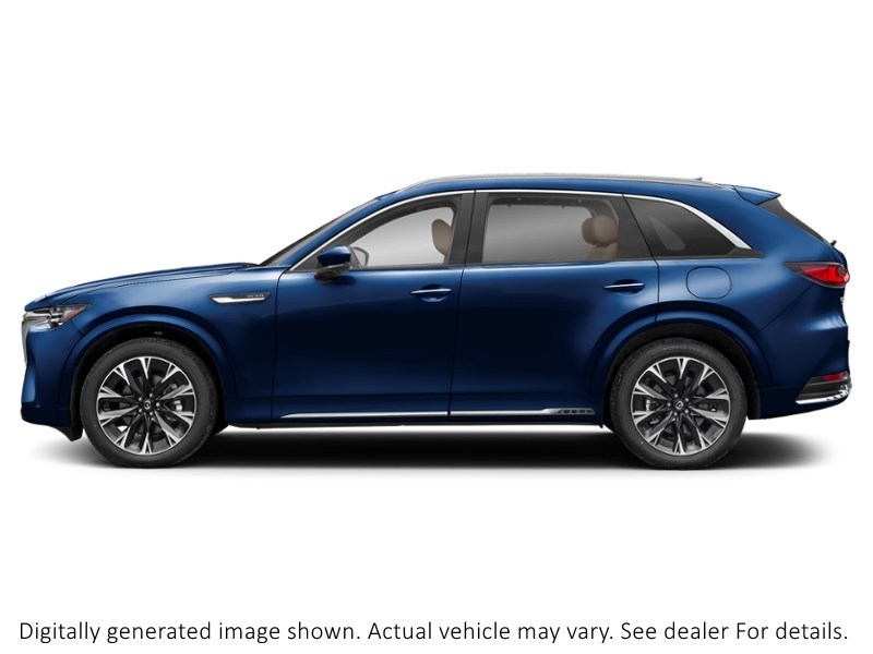 2026 Mazda Cx-90 Mhev Signature AWD Deep Crystal Blue Mica  Shot 5