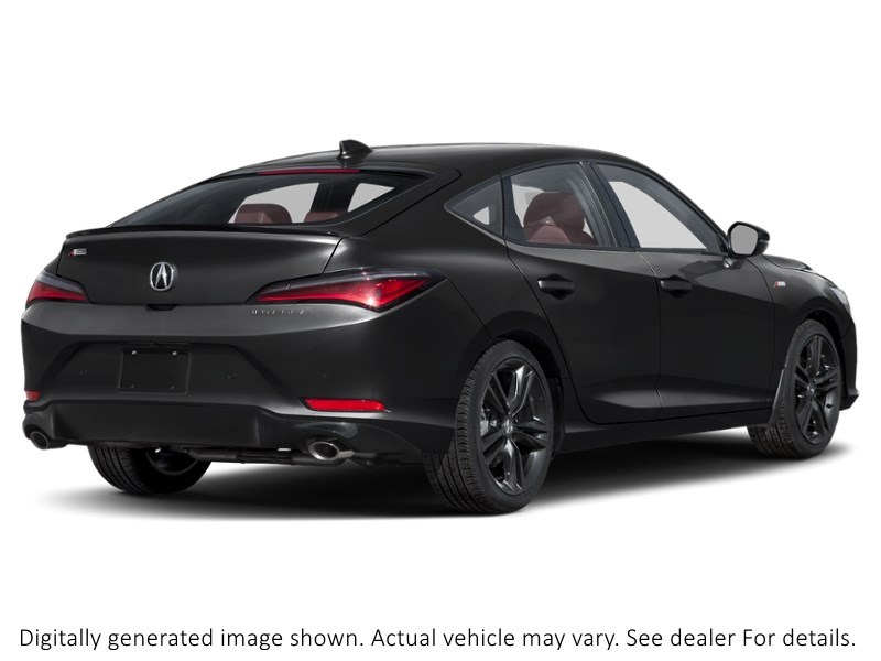 2025 Acura Integra Elite A-Spec CVT Majestic Black Pearl  Shot 2
