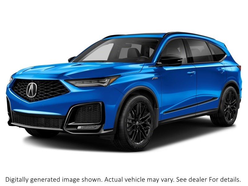 2026 Acura MDX Platinum Elite A-Spec SH-AWD Double Apex Blue Pearl  Shot 1