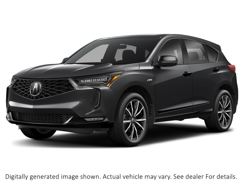 2025 Acura Rdx Platinum Elite A-Spec AWD Majestic Black Pearl  Shot 1