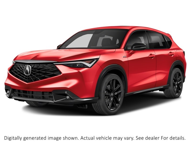 2025 Acura ADX Platinum Elite A-Spec AWD Milano Red  Shot 1