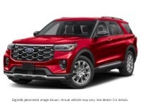 2026 Ford Explorer Platinum 4WD Rapid Red Metallic Tinted Clearcoat  Shot 1
