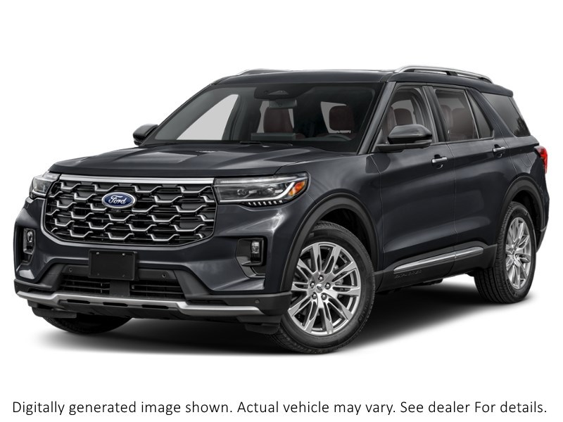 2026 Ford Explorer Platinum | 4WD | Lux Pkg | 21S Agate Black Metallic  Shot 4