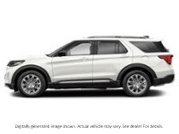 2026 Ford Explorer Platinum 4WD Star White Metallic Tri-Coat  Shot 5