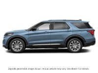 2027 Ford Explorer Platinum 4WD Vapor Blue Metallic  Shot 3