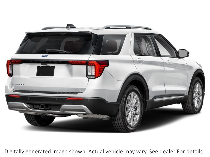 2026 Ford Explorer Platinum 4WD Space White Metallic  Shot 6