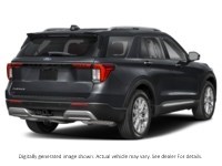 2026 Ford Explorer Platinum 4WD Agate Black Metallic  Shot 2