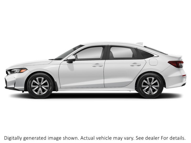 2026 Honda Civic Sedan LX CVT Platinum White Pearl  Shot 6