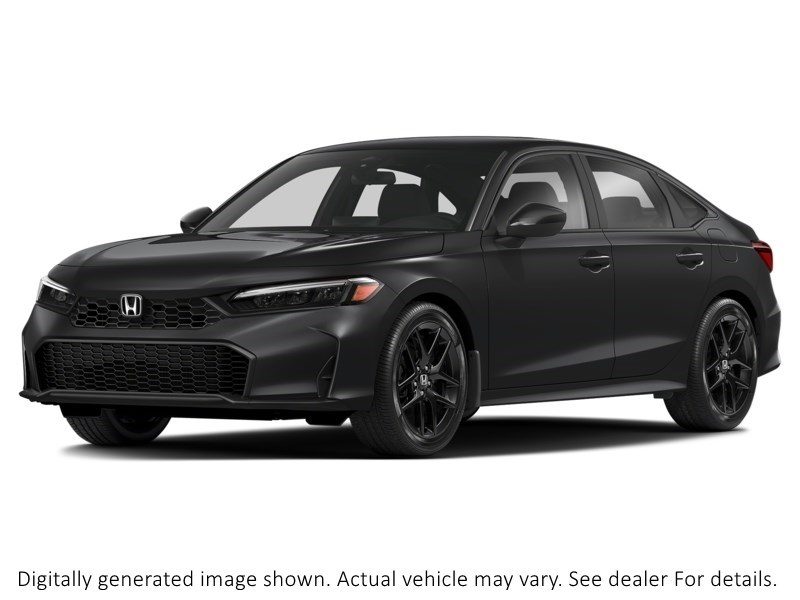 2026 HONDA CIVIC SPORT CVT Crystal Black Pearl  Shot 3