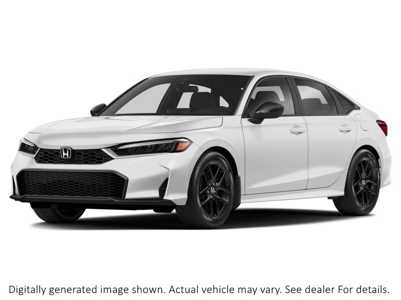 2026 Honda Civic Sport CVT Platinum White Pearl  Shot 5