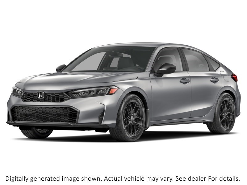 2026 Honda Civic Sport CVT Solar Reflection Silver Metallic  Shot 4