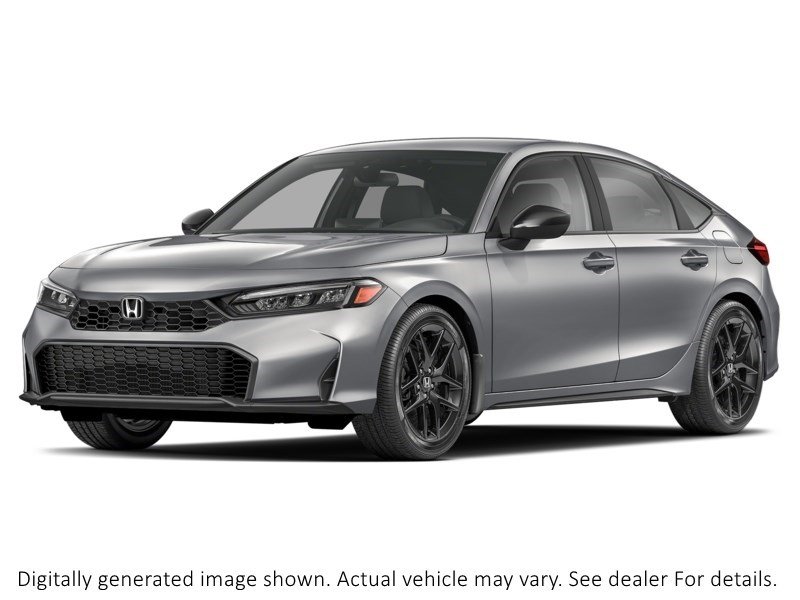 2026 Honda Civic Sport CVT Solar Reflection Silver Metallic  Shot 1
