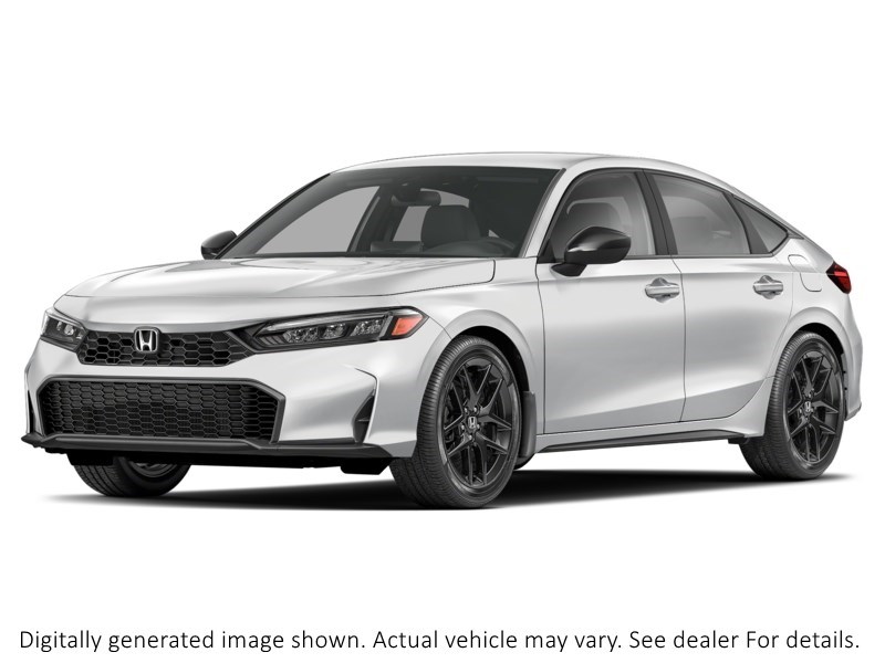 2026 Honda Civic Sport CVT Platinum White Pearl  Shot 1