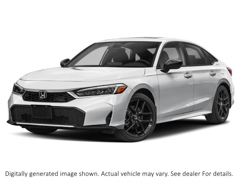 2025 Honda Civic Sedan Hybrid Sport Ecvt Platinum White Pearl  Shot 13