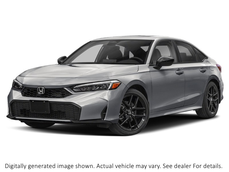 2025 Honda Civic Sedan Hybrid Sport Ecvt Solar Reflection Silver Metallic  Shot 20