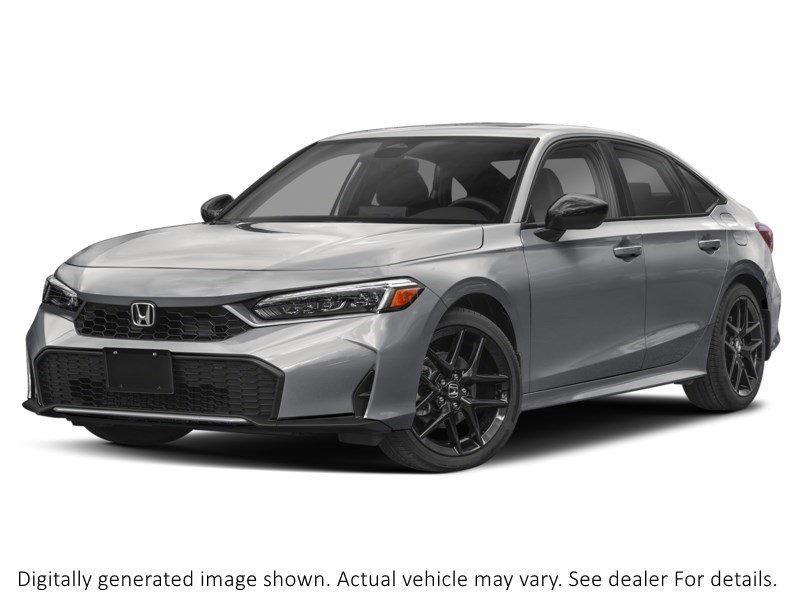 2026 Honda Civic Hybrid Sport Ecvt Solar Reflection Silver Metallic  Shot 1