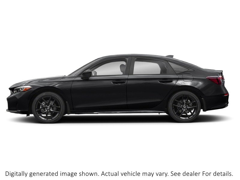 2026 Honda Civic Sedan Hybrid Sport Ecvt Crystal Black Pearl  Shot 5