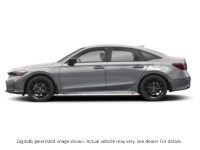 2025 Honda Civic Hybrid Sport eCVT Solar Reflection Silver Metallic  Shot 3