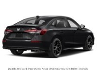 2025 Honda Civic Sedan Hybrid Sport Ecvt Crystal Black Pearl  Shot 8