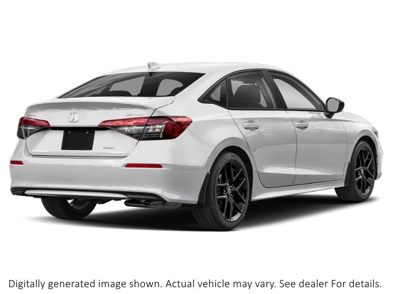 2026 Honda Civic Sedan Hybrid Sport Ecvt Platinum White Pearl  Shot 2