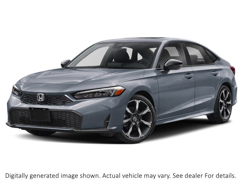 2026 Honda Civic Sedan Hybrid Sport Touring Ecvt Urban Grey Pearl  Shot 1