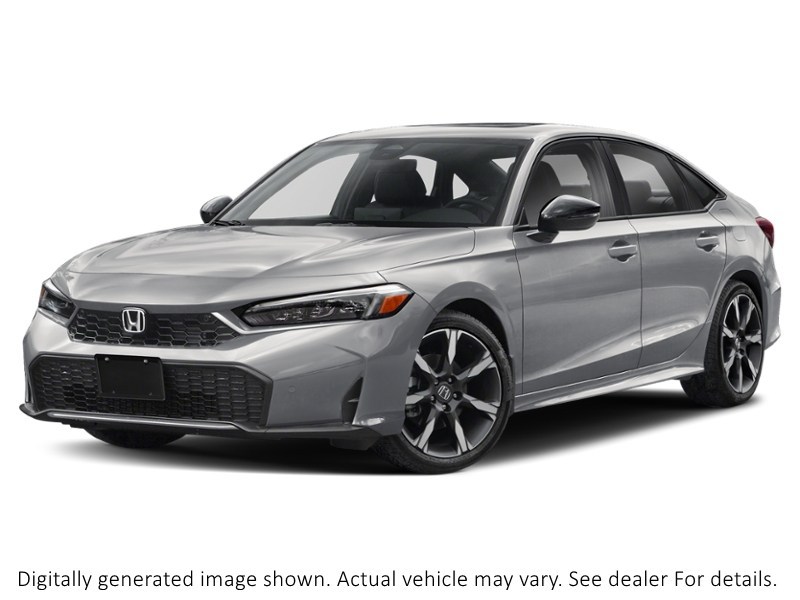 2025 Honda Civic Sedan Hybrid Sport Touring Ecvt Solar Reflection Silver Metallic  Shot 20