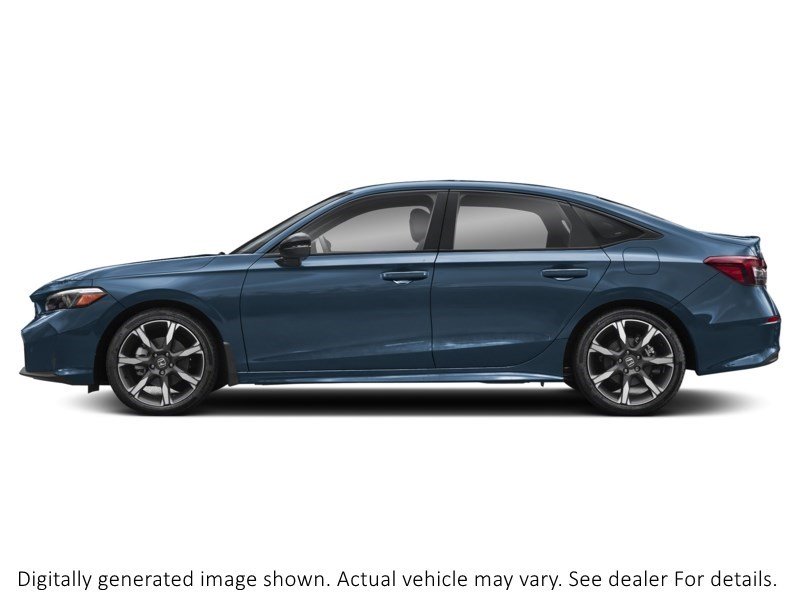 2025 Honda Civic Sedan Hybrid Sport Touring Ecvt Blue Lagoon Pearl  Shot 5