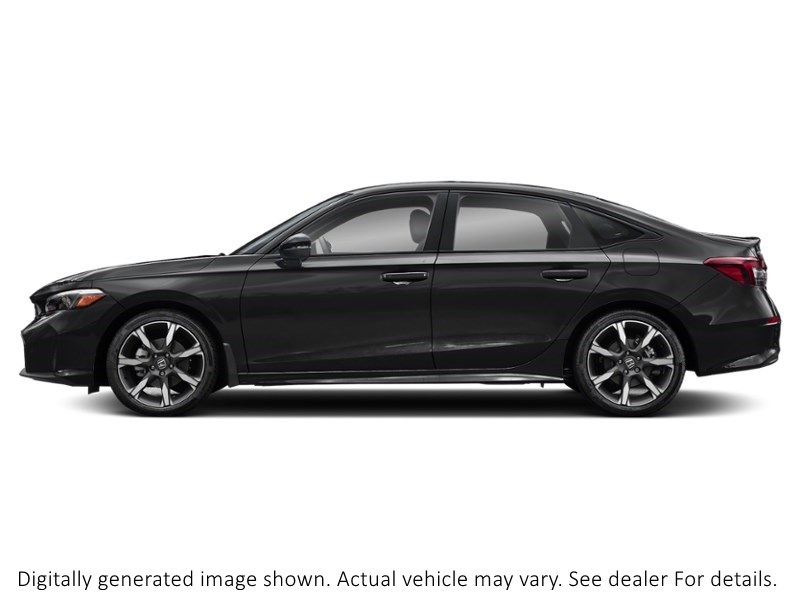 2026 Honda Civic Sedan Hybrid Sport Touring Ecvt Crystal Black Pearl  Shot 3